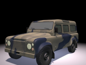 Land rover 3D Model