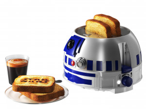 Toaster Star Wars R2D2 by Williams Sonoma 3D Model