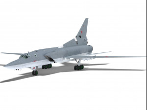 tupolev tu-22m backfire 3D Model